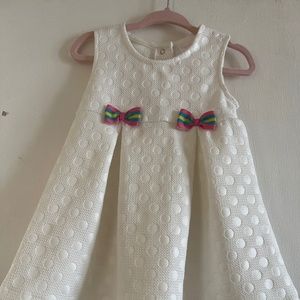 Baby white dress